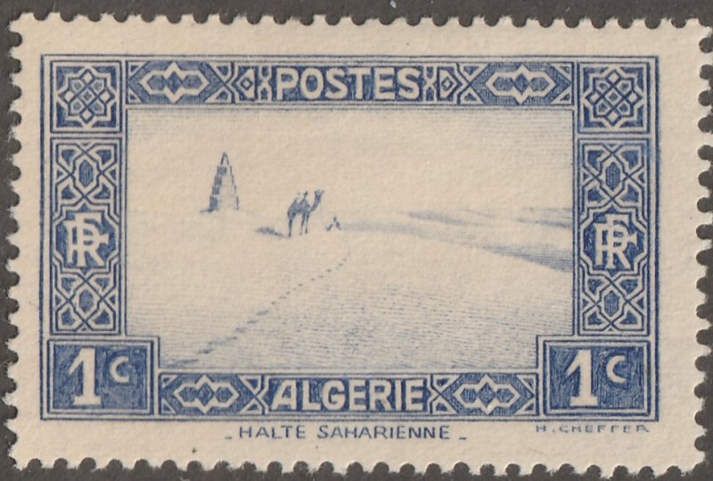 Algeria stamp, Scott#79, mint, hinged, 1936, ##79