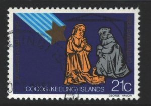 Cocos Islands Sc#104 Used