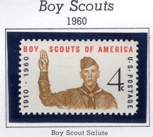 United States Scott #1145 Mint NH OG great rich color.  Old Eagle Scout here!