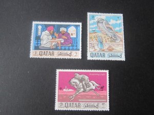 Qatar 1968 Sc 127-27B MNH