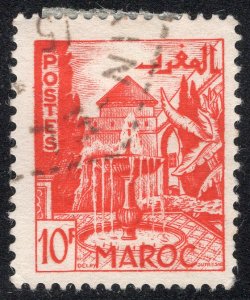 FRENCH MOROCCO SCOTT 255