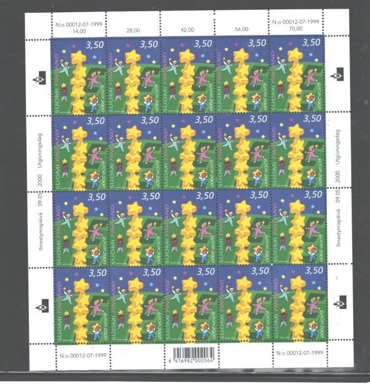 FINLAND 2000  #1129, MNH, 1 STAMP = $0.60; CHOOSE POSITION