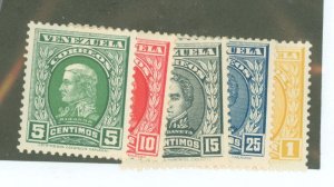 Venezuela #250-3/255 Unused Single