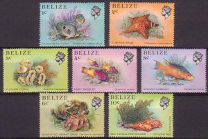 Belize 699 - 705 Short Set MNH