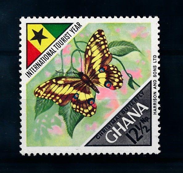 [70701] Ghana 1967 Insects Butterflies From set MNH