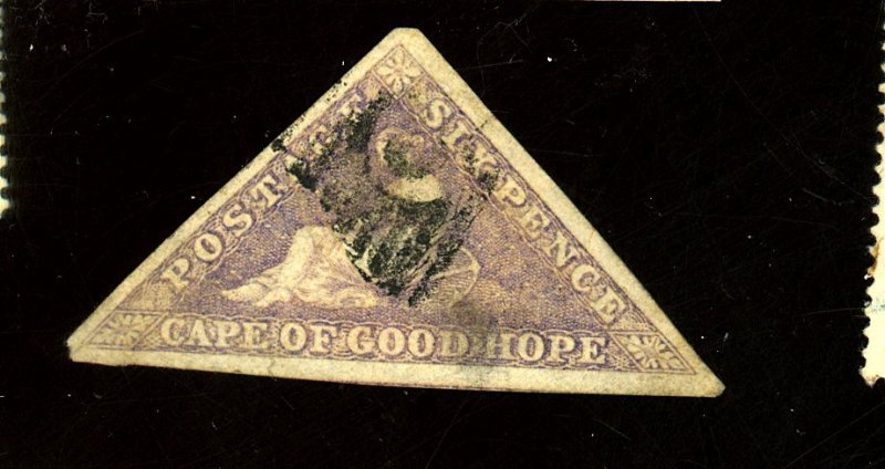 CAPE OF GOOD HOPE 5 USED VF SM THIN Cat $300