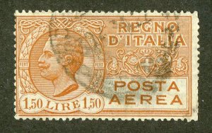 858  Italy 1926 #C8 used SCV $32.50 (offers welcome)