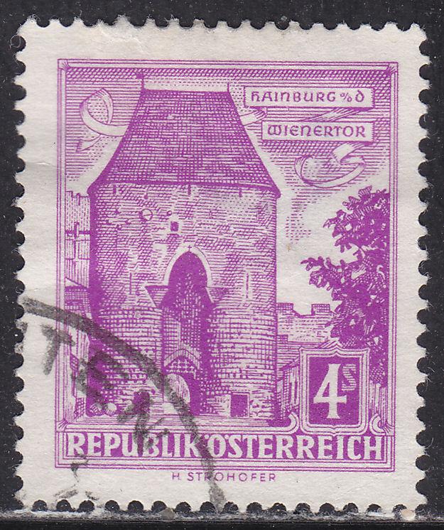 Austria 627 Vienna Gate, Hainburg 1960