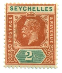 Seychelles 1921 #91 MH SCV(2022)=$0.30