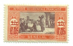 Senegal 1922 #130 MH SCV (2022) = $0.70