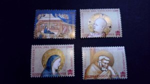 Vatican City  Scott # 1168-1171 MNH Complete Set (2000)