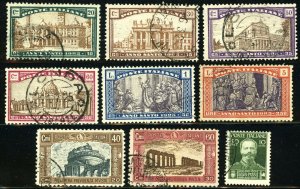 ITALY #B20-B25 #B26-27 #B34 Semi Postal Stamp Collection EUROPE Used