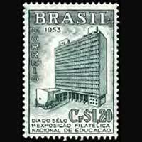 BRAZIL 1953 - Scott# 747 Building Set of 1 LH