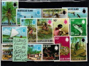 Gilbert & Ellice Is. 173-86  Mint Never Hinged