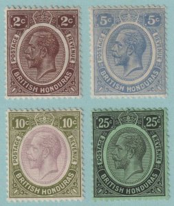 BRITISH HONDURAS GROUP MINT HINGED OG * NO FAULTS VERY FINE! R785