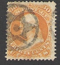 US Cat # 71, Franklin, Unique Cancel, Used*-