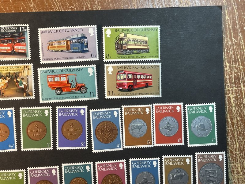 GUERNSEY # 173-198-MINT NEVER/HINGED--4 COMPLETE SETS--1979