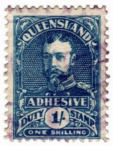 (I.B) Australia - Queensland Revenue : Adhesive Duty 1/-