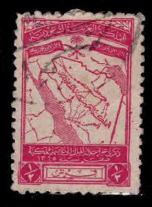 Saudi Arabia Scott RA4Bc Used postal tax stamp