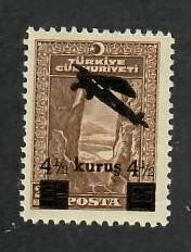 Turkey; Scott C9; 1941;  Unused; NH; Planes