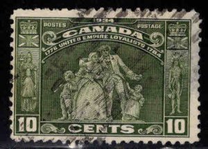 CANADA Scott 209 Used Loyalist statue stamp Major Thin still presentable