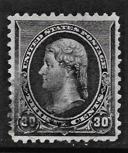 1890 Scott #228 used VF, Cat. Val. $30.00