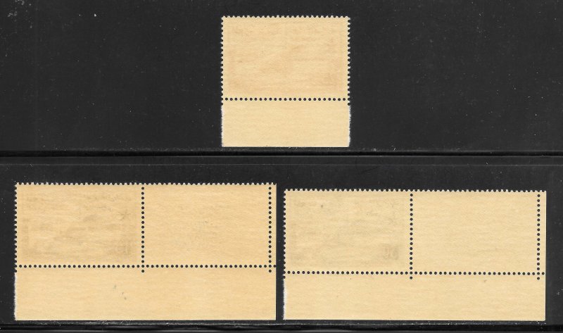 Morocco Scott 22-24 MNHOG - 1958 Bussels World's Fair - SCV $1.30