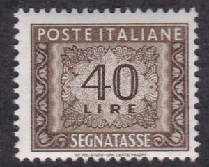 Italy # J90, Postage Due, NH