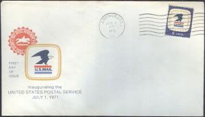 #1396 AK, Anchorage 7-1-71 USPS FDC