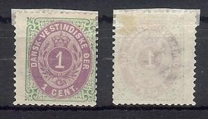 1874-79 - DANISH WEST INDIES - Sc# 5 - MH*