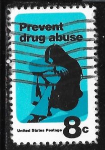 USA 1438: 8c Young Woman Drug Addict, used, VF