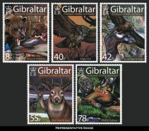 Gibraltar Scott 1098-1102 Mint never hinged.