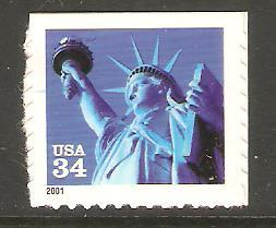#3485 Liberty Single Mint NH
