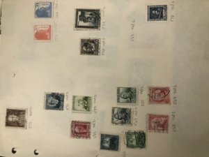 W.W. Loose Stamp Pages With Some Very Nice Glassine’s Might Find Some Gems