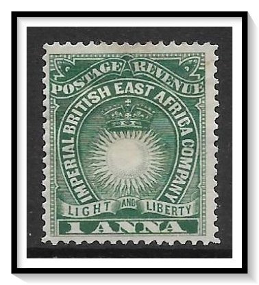 British East Africa #15 Sun & Crown MHHR