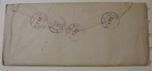 1926 Registered Letter Envelope – 22c Montclair Monumental Works NJ