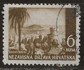 Croatia || Scott # 40 - Used