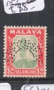 Malaya Selangor SG 87s MNG (4dkw)