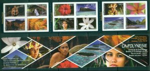 French Polynesia 2008 Polynesian Scenes booklet MUH