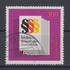 Germany 1996 Sc#1942 Mi#1874 used (BU1604)