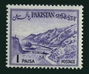 Pakistan 129 Type I,MNH.Michel 136 Type I. Landscapes.1961-1963.Khyber Pass.