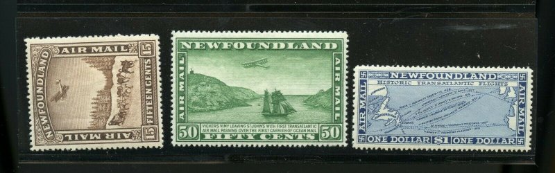 NEWFOUNDLAND SCOTT # C6/11 MINT HINGED--SCOTT $267.00