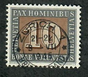 Switzerland #294 used single
