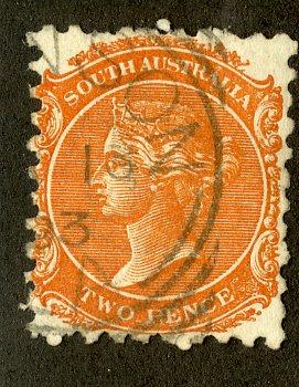 SOUTH AUSTRALIA 65 USED  BIN $.65