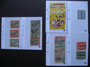 Sales Card/Glassine hoard breakdown DOMINICA all different,unverified