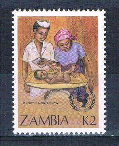 Zambia 441 Unused Child growth monitoring 1988 (Z0003)+