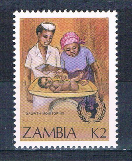 Zambia 441 Unused Child growth monitoring 1988 (Z0003)+