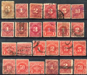 Old Postage Due Collection