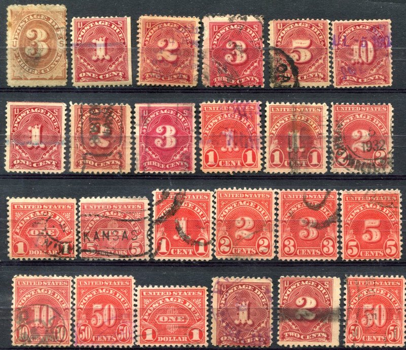 Old Postage Due Collection