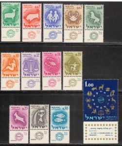 Israel Scott # 190 - 201, mint nh